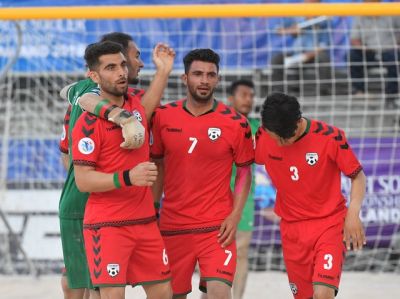 Afghanistan beat Malaysia 3-2 in AFC Beach Soccer Championship