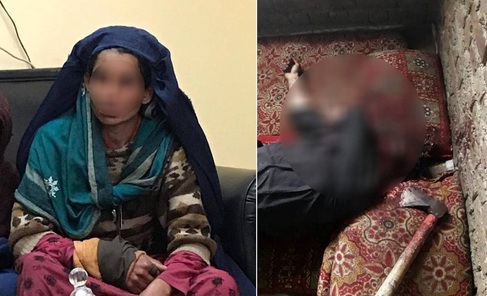 Woman arrested for axing her husband to death in Kabul