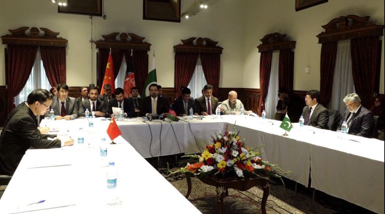 دومین نشست سه‌جانبه‌ میان افغانستان، پاکستان و چین در کابل برگزار شد