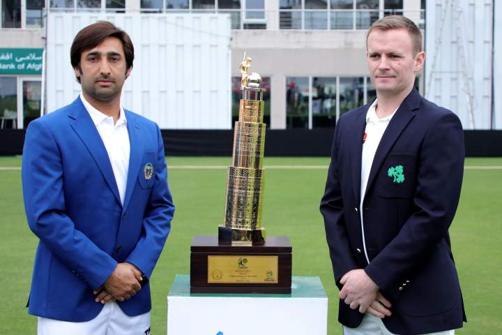 Afghanistan Ireland Only Test Trophy Unveiled