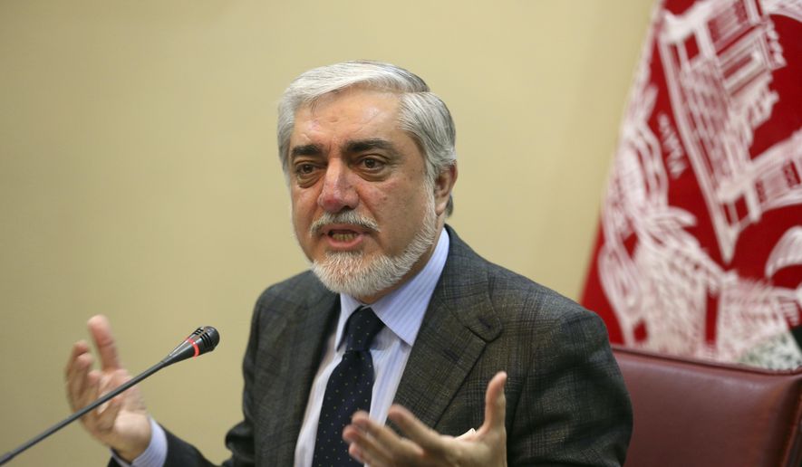 Abdullah criticizes Mohib on his remarks on US envoy