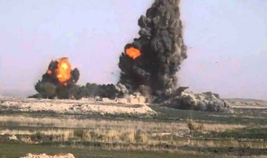 Precision airstrikes destroy Taliban operational center in Uruzgan