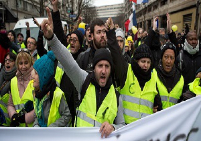 آغاز اعتراضات هجدهمین شنبه سیاه فرانسه