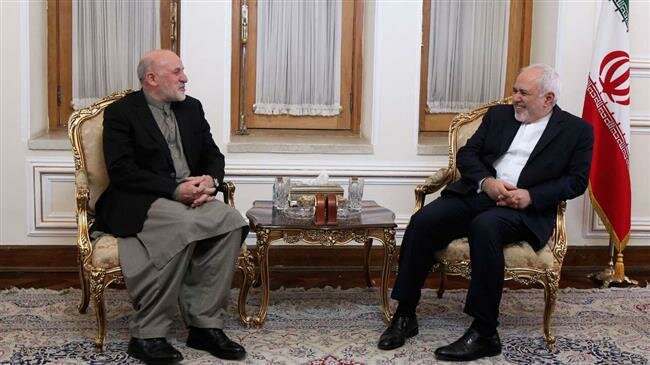 Mohammad Omar Daudzai, Iran FM, meet in Tehran