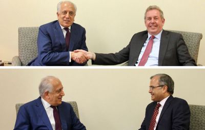 خلیلزاد با سفیران پاکستان و بریتانیا در واشنگتن دیدار کرد