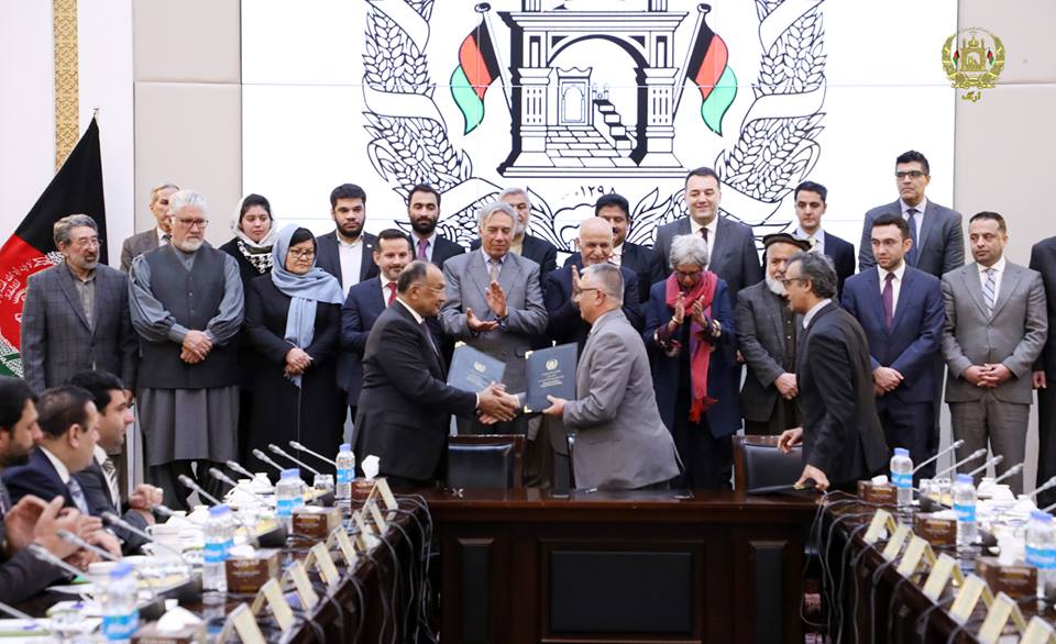 MoU Signed for Badakhshan Power Transmission, Construction of Shiwa Dam