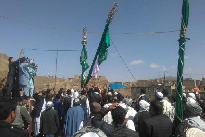 برگزاری مراسم جهنده بالا و جشن نو روز بدون اتفاق امنیتی در غزنی