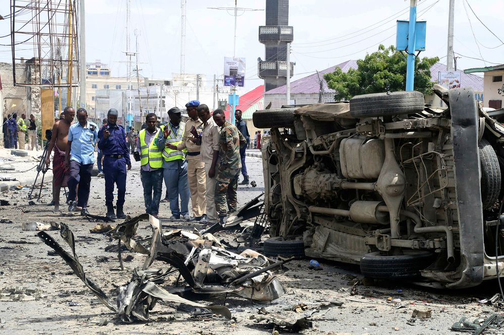 Twin Blasts, Gunfire Near Somalia Government Ministries: Police, Witnesses