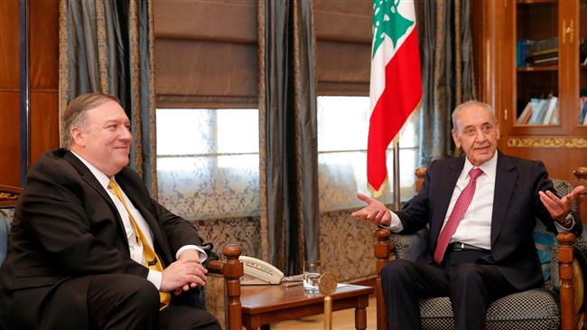 Aoun bolds Hezbollah in a meeting with US Secretary of State Mike Pompeo