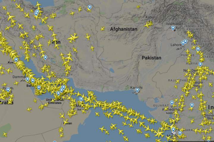 Pakistan keeps his airspace shut to Afghan flights