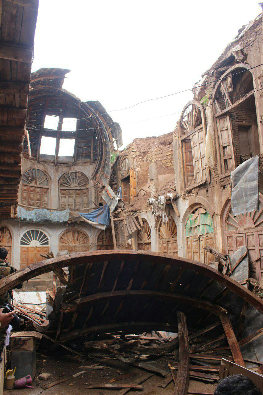تخریب قسمت هایی از چند بنای تاریخی در ولایت هرات
