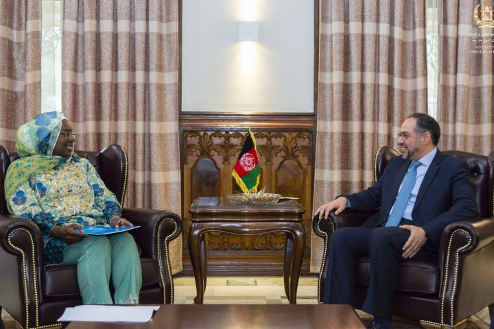 رئیس جدید کمیساریای عالی پناهندگان سازمان ملل در افغانستان اعتبارنامه اش را تقدیم کرد