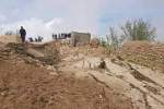یک روستا بر اثر رانش زمین در ولسوالی چهارکنت بلح کاملا تخریب شد