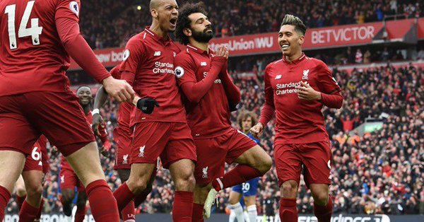 Liverpool back on top as Salah stunner kills off Chelsea