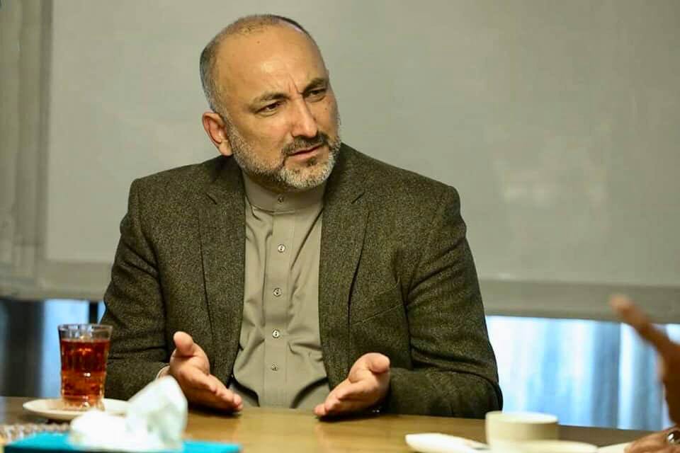 Mohammad Haneef Atmar’s electoral team boycotts Consultative Peace Jirga