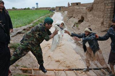 Flood swallows vehicle with 17 passengers in Afghanistan