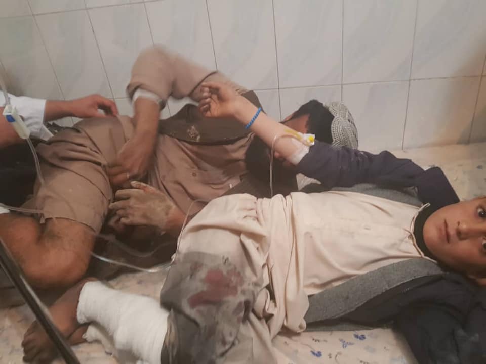 12 civilians including 6 children wounded in an explosion in Helmand province