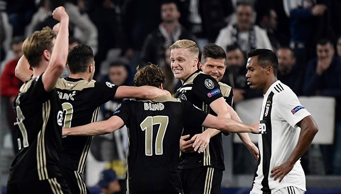 Ajax stun Juventus to reach Champions League semis
