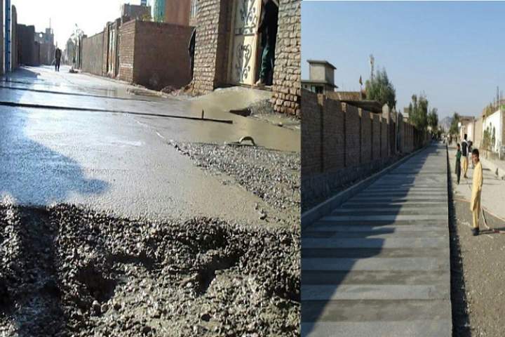 ۵ پروژه انکشافی با هزینه بیش از ۳۱ میلیون افغانی در هرات افتتاح شد