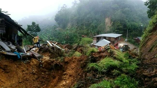 Landslide in southwestern Colombia kills a least 14