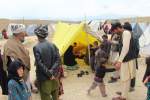 گزارش تصویری /  وضعیت بدی زندگی 250 فامیل بی‌جا شده فاریاب در  ولایت بلخ  