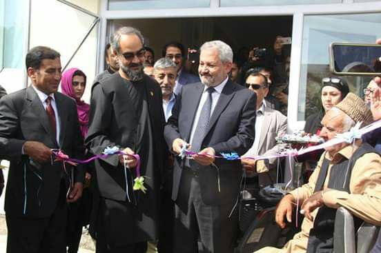 افتتاح مرکز صحی باغدشت با حضور وزیر صحت عامه کشور در هرات