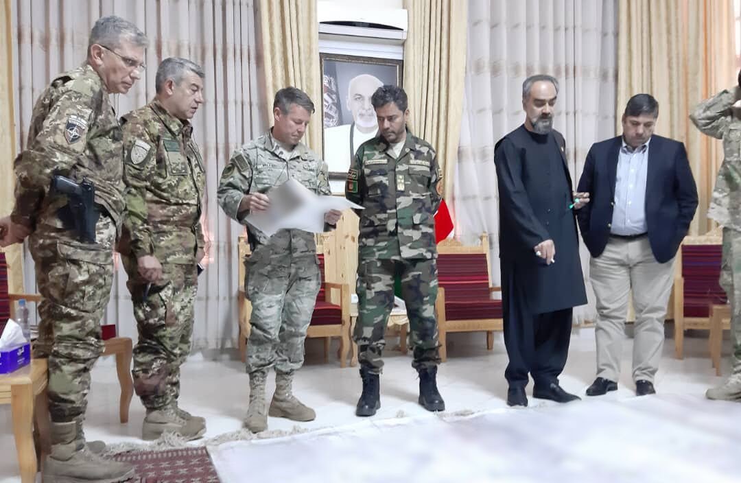 Top U.S. commander in Afghanistan reaffirms support to Afghan forces amid peace efforts