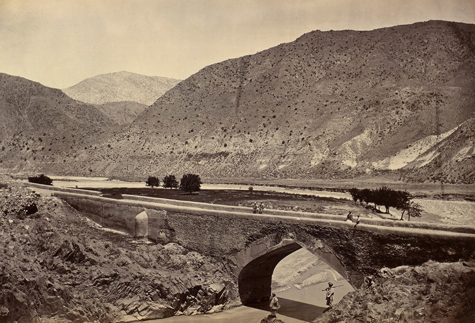 پل بر روی روخانه سرخاب، جلال آباد، سال۱۸۷۸-۱۸۷۹میلادی