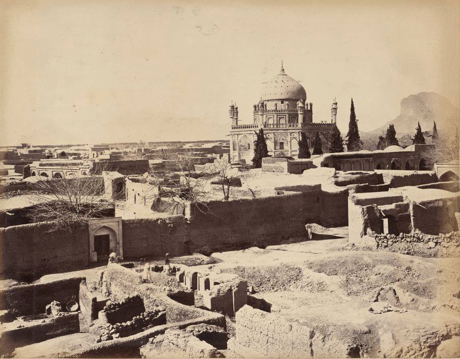 آرامگاه احمدشاه ابدالی، قندهار، سال۱۸۷۸-۱۸۸۰میلادی
