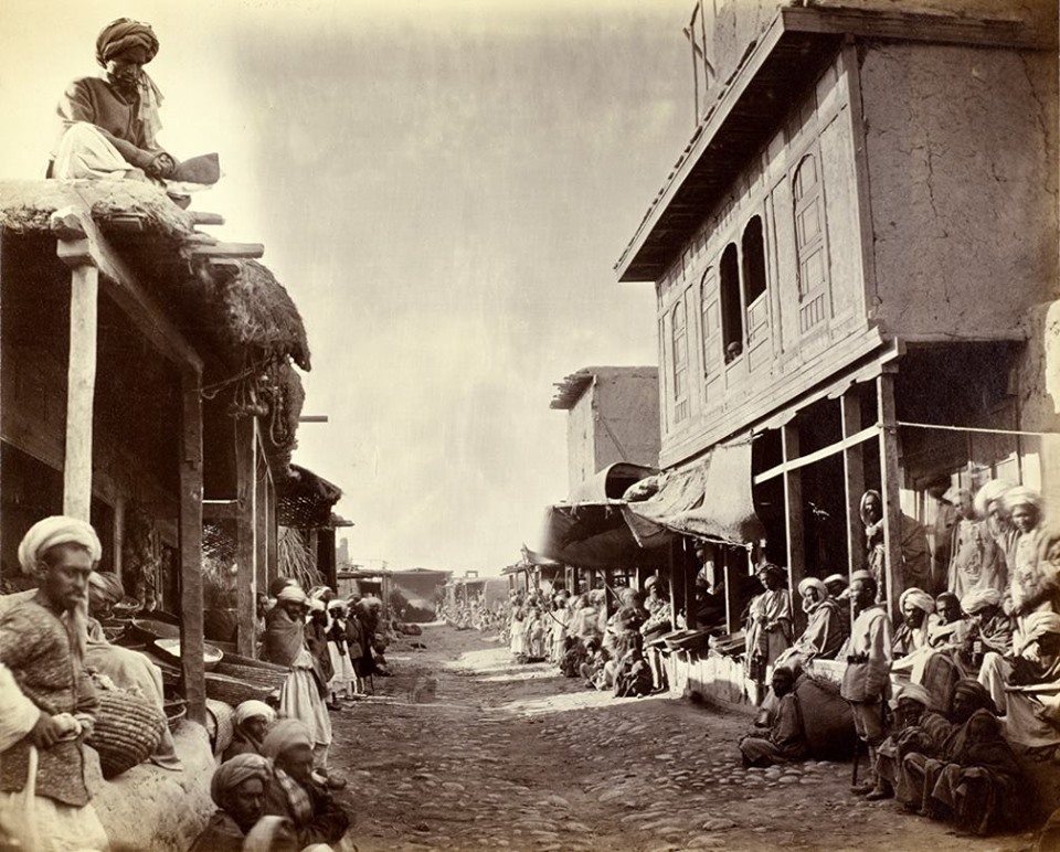 سرک اصلی شهر جلال آباد، سال۱۸۷۹میلادی