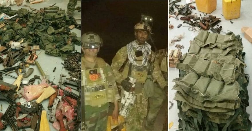 Taliban militants killed, weapons and IEDs destroyed in Kandahar, Helmand operations