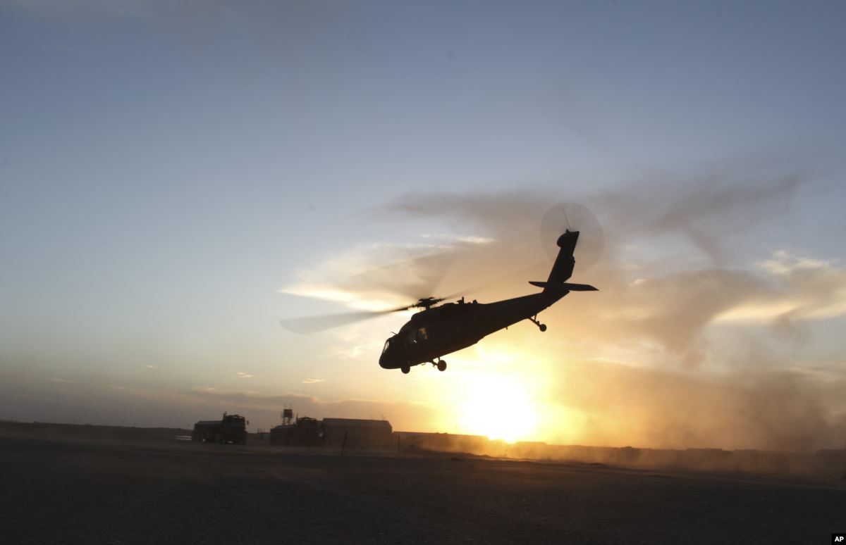 US military helicopter destroyed in Afghanistan ‘hard landing’