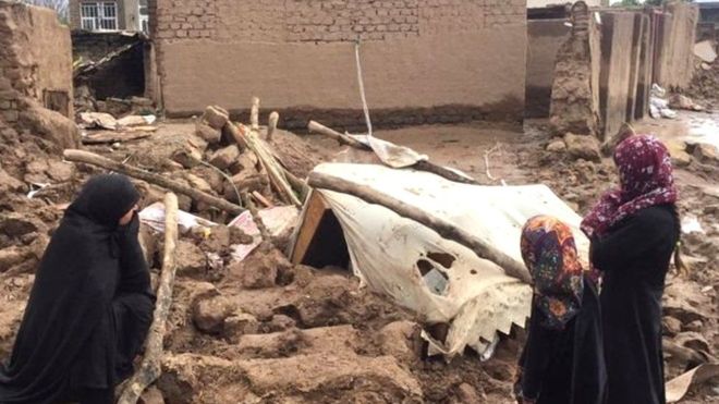 Flash floods, heavy rain kill 13 people in W. Afghanistan