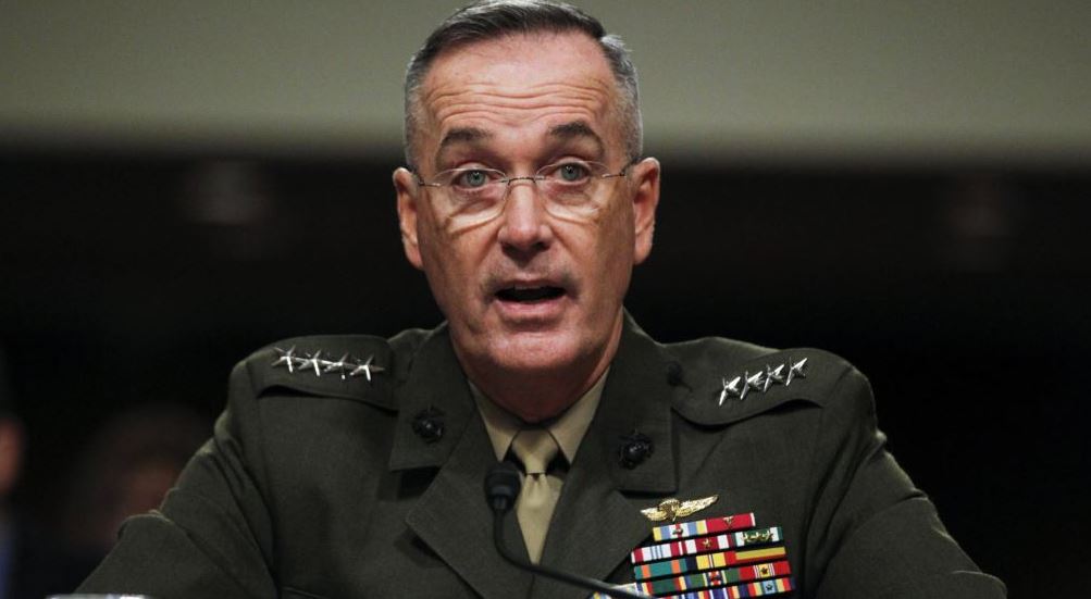 Dunford Vows To Press Afghan Fighting Despite Taliban Talks