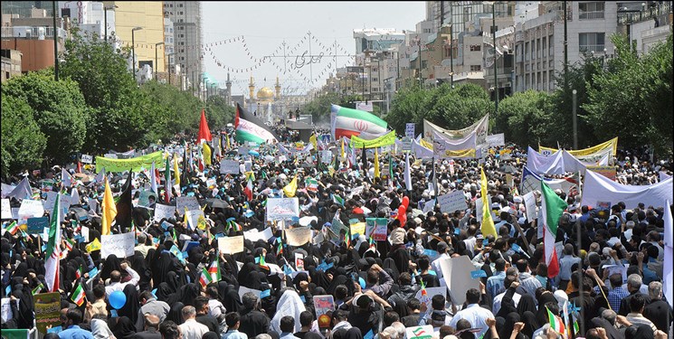 آغاز راهپیمایی روز جهانی قدس در پایتخت و شهرهای ایران