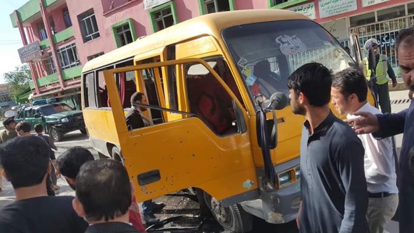 انفجار موتر حامل دانشجویان در کابل 11 کشته و زخمی بر جای گذاشت