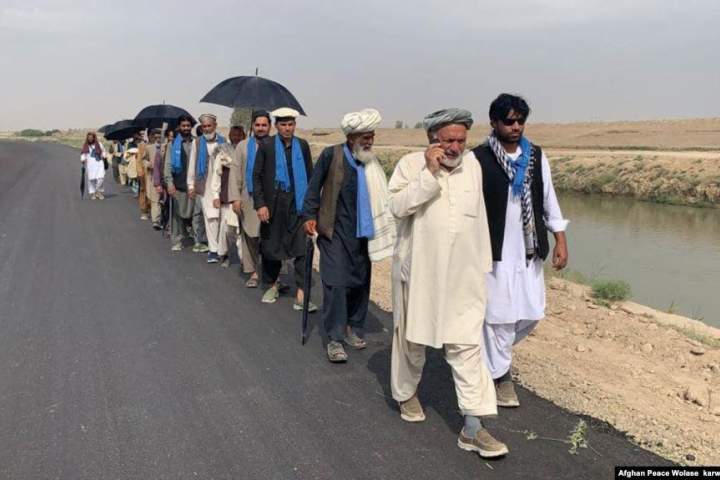 طالبان چهارعضو کلیدی "کاروان صلح‌خواهان هلمندی" را ربودند