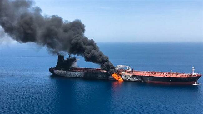 Pompeo blames Iran for tanker attacks in Sea of Oman