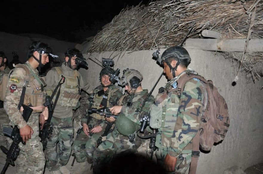 4 militants killed, 50 thousand kgs of opium and 4,400 rounds of amunition confiscated in Farah