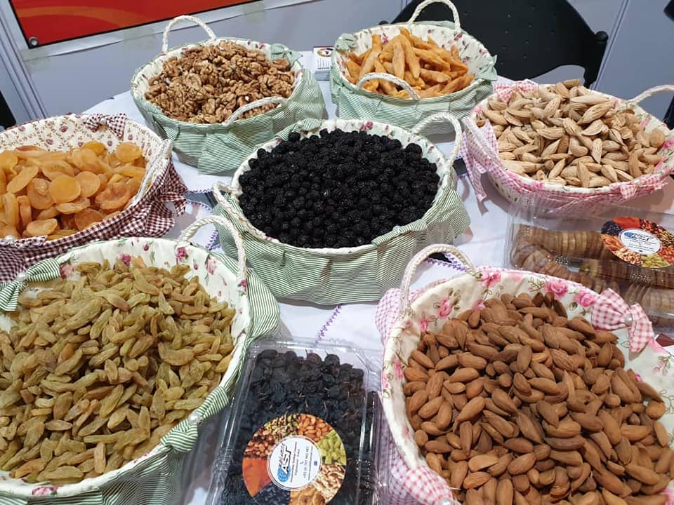 Agricultural products of Afghanistan being exhibited in Mumbai city of India