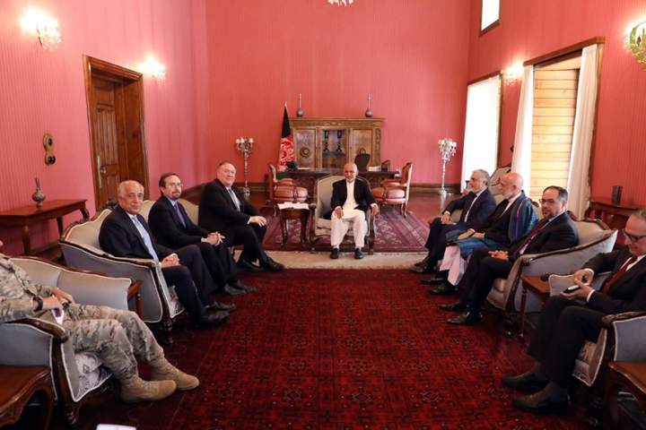 سفر وزیر خارجه امریکا به کابل؛ امریکا از پروسه صلح و انتخابات افغانستان حمایت می‌کند