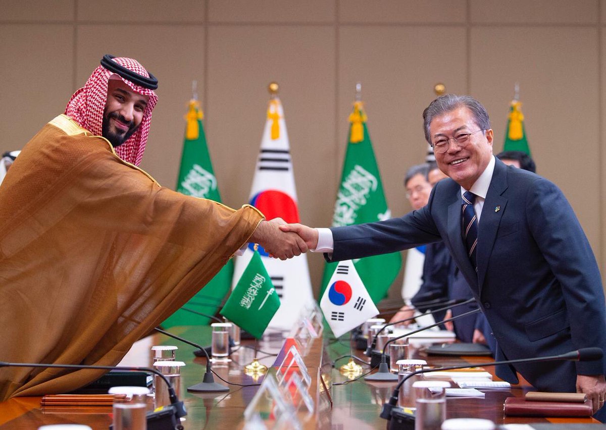 امضای قرارداد ۸.۳ میلیارد دالری میان کوریای جنوبی و عربستان
