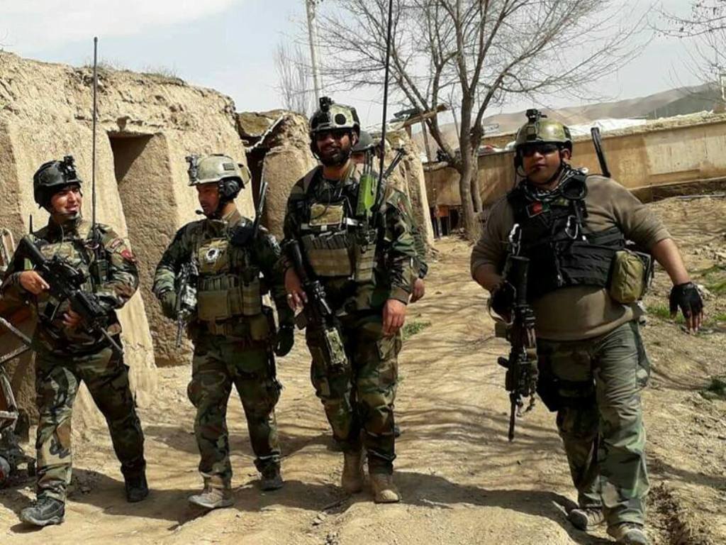 Afghan Special Forces kill 5 militants, destroy IED-making cache in Farah