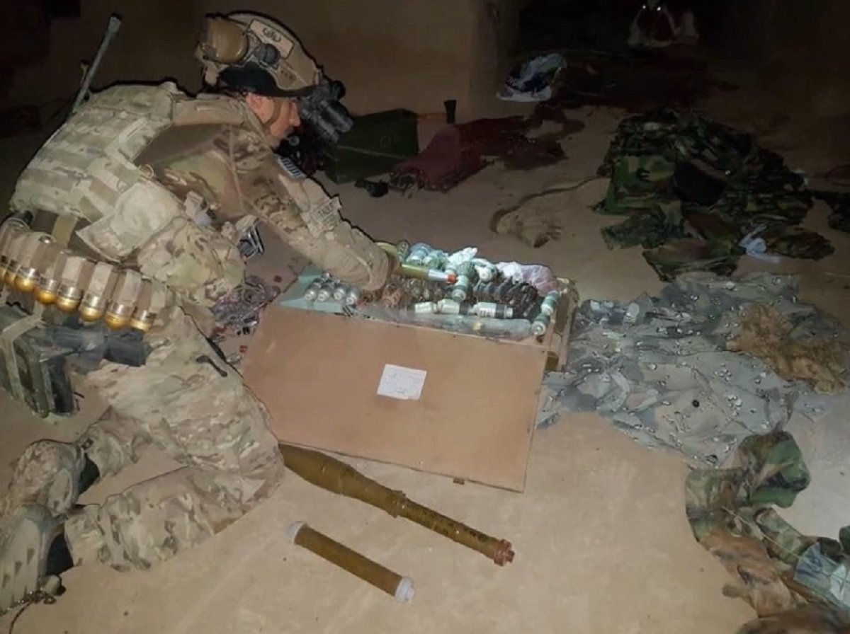 Taliban’s biggest cache of arms and munitions destroyed in Helmand province