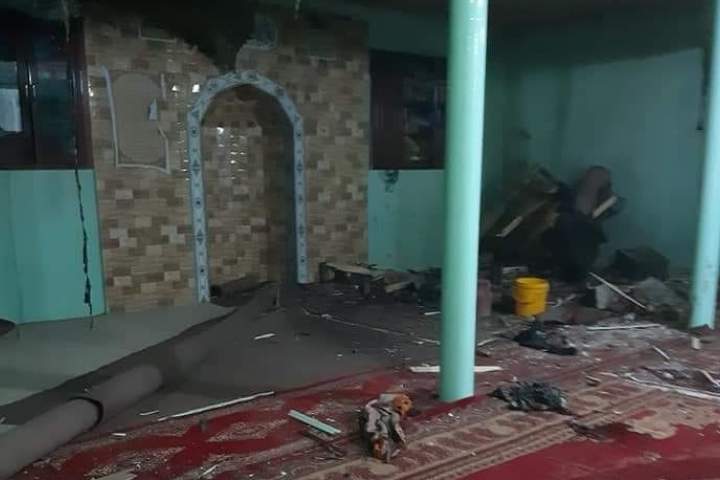 انفجار در مسجدی در غزنی ۲۲ شهید و زخمی بر جا گذاشت