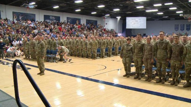 Hundreds of guard soldiers deploying to Afghanistan