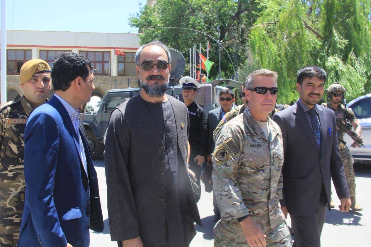 Senior Afghan, U.S. security and defense officials met with Herat governor