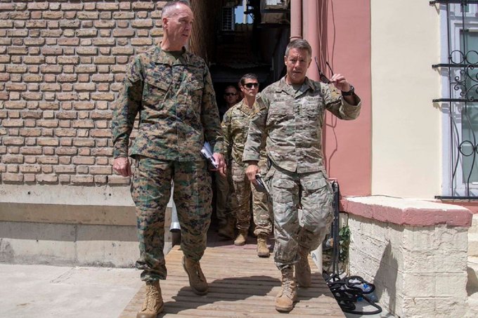 Gen. Dunford in Afghanistan to take the pulse of operations: Pentagon