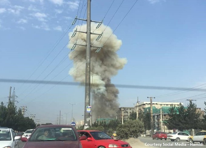 Relatively heavy explosion reported in Kabul city