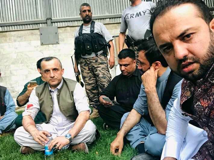 کابل کې د امرالله صالح پر دفتر وسله وال برید شوی دی